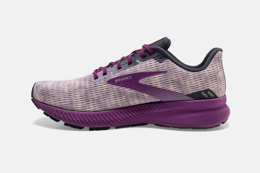 Brooks Launch 8 Road Running Shoes Womens - Purple - GTEMD-5637